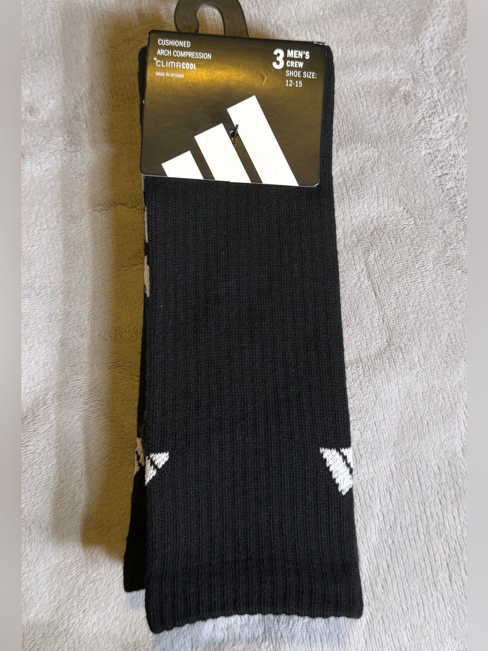 Men’s Adidas Cushioned Arch Compression Climacool socks